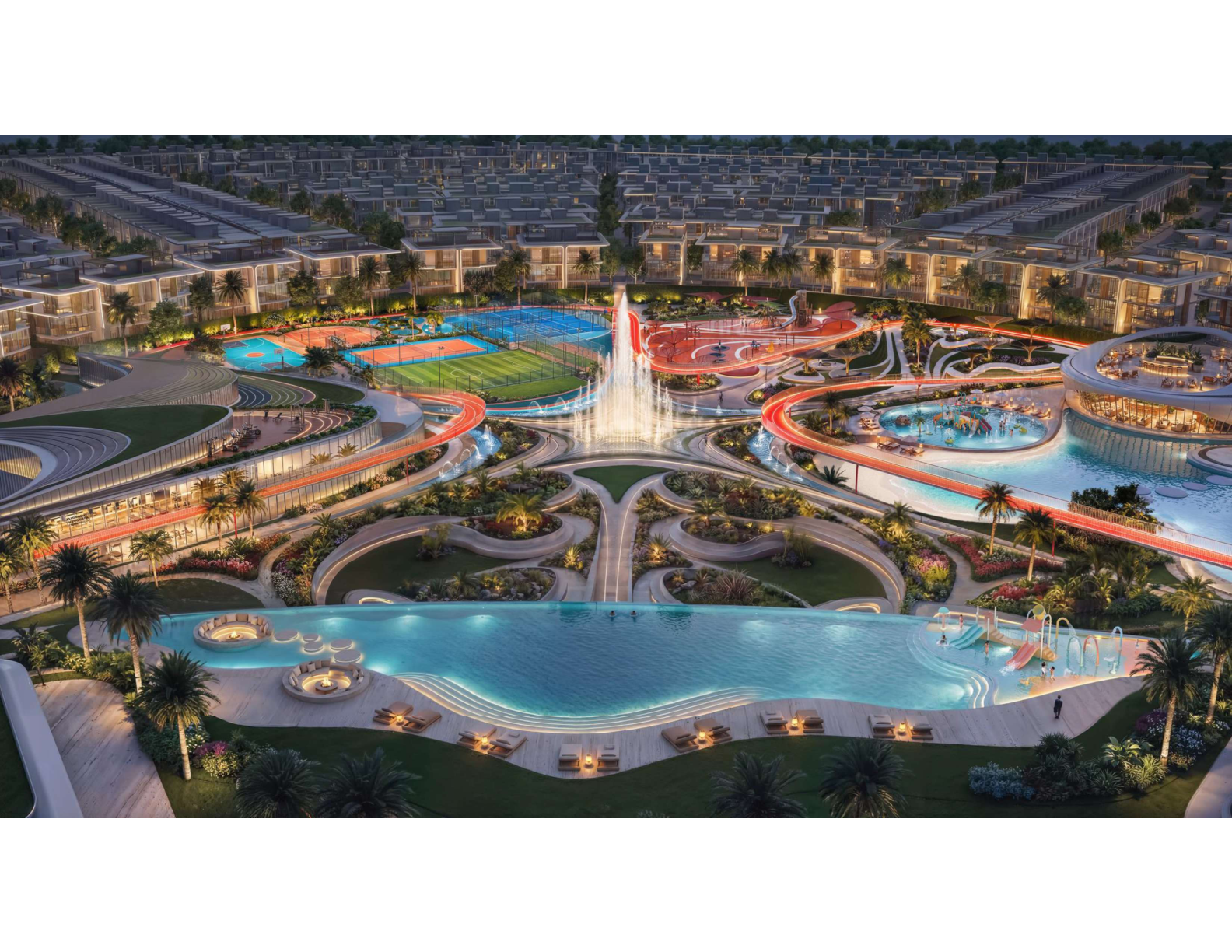 Night view amenities