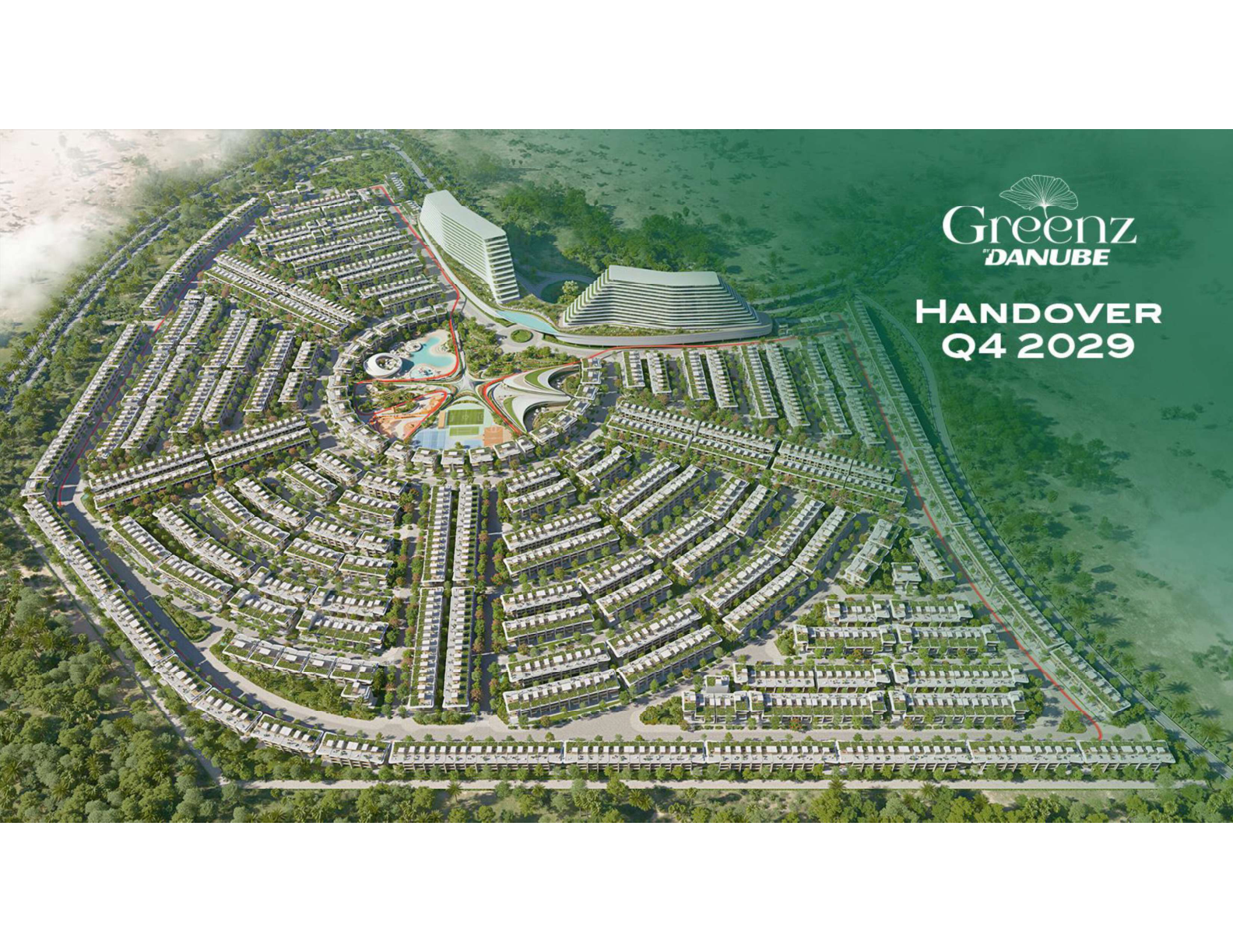 Master plan handover Q4 2029